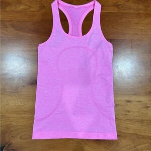 Lululemon Athletica Vibrant Pink Racerback Tank
